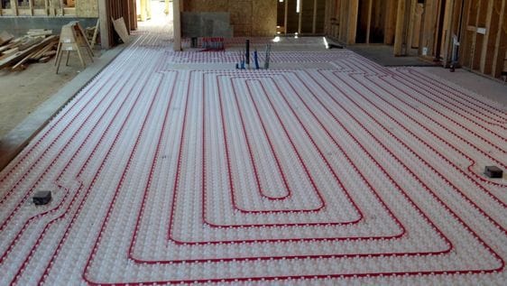 Floor Leveling And Electric In-Floor Installation In 2024