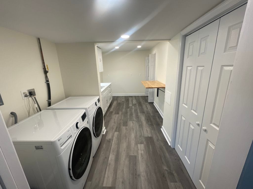 Basement Remodeling Project Alexandria, Virginia