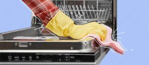 how to clean a dishwasher