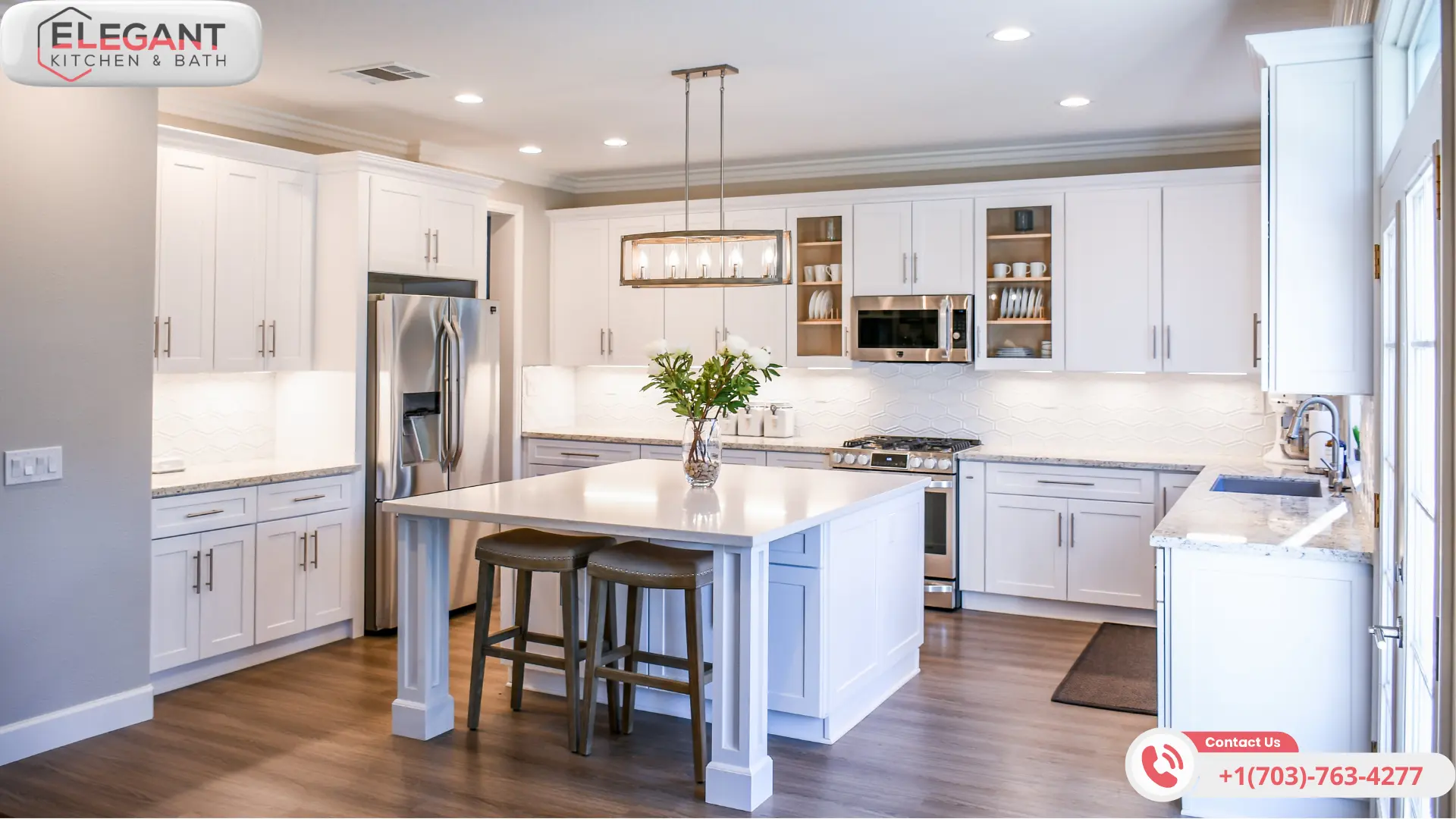 white-chevron-backsplash