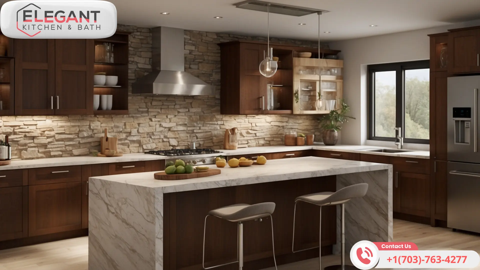 word3| %focuskw%| %page%|%sitename% Backsplash-for-Small-Kitchen-Elegant-Kitchen-and-Bath-Remodeling-Herndon-Virginia with Benefits of Mirror Backsplashes in Small Kitchens