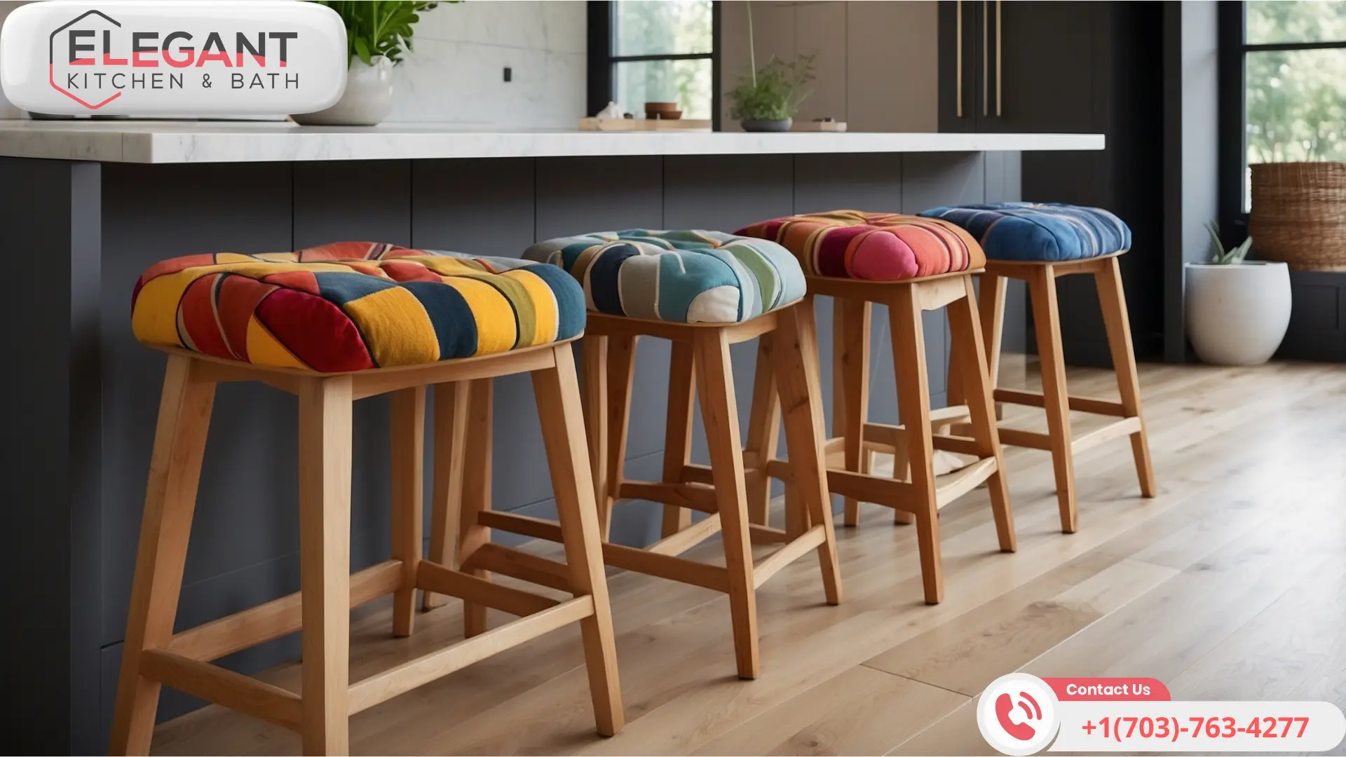 Colorful-Kitchen-Island-Stool