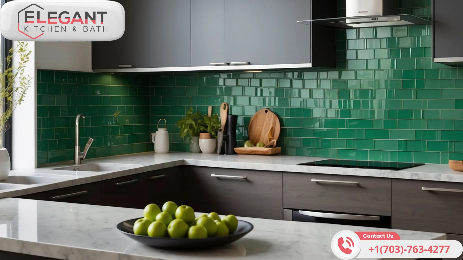 Green-Backsplash