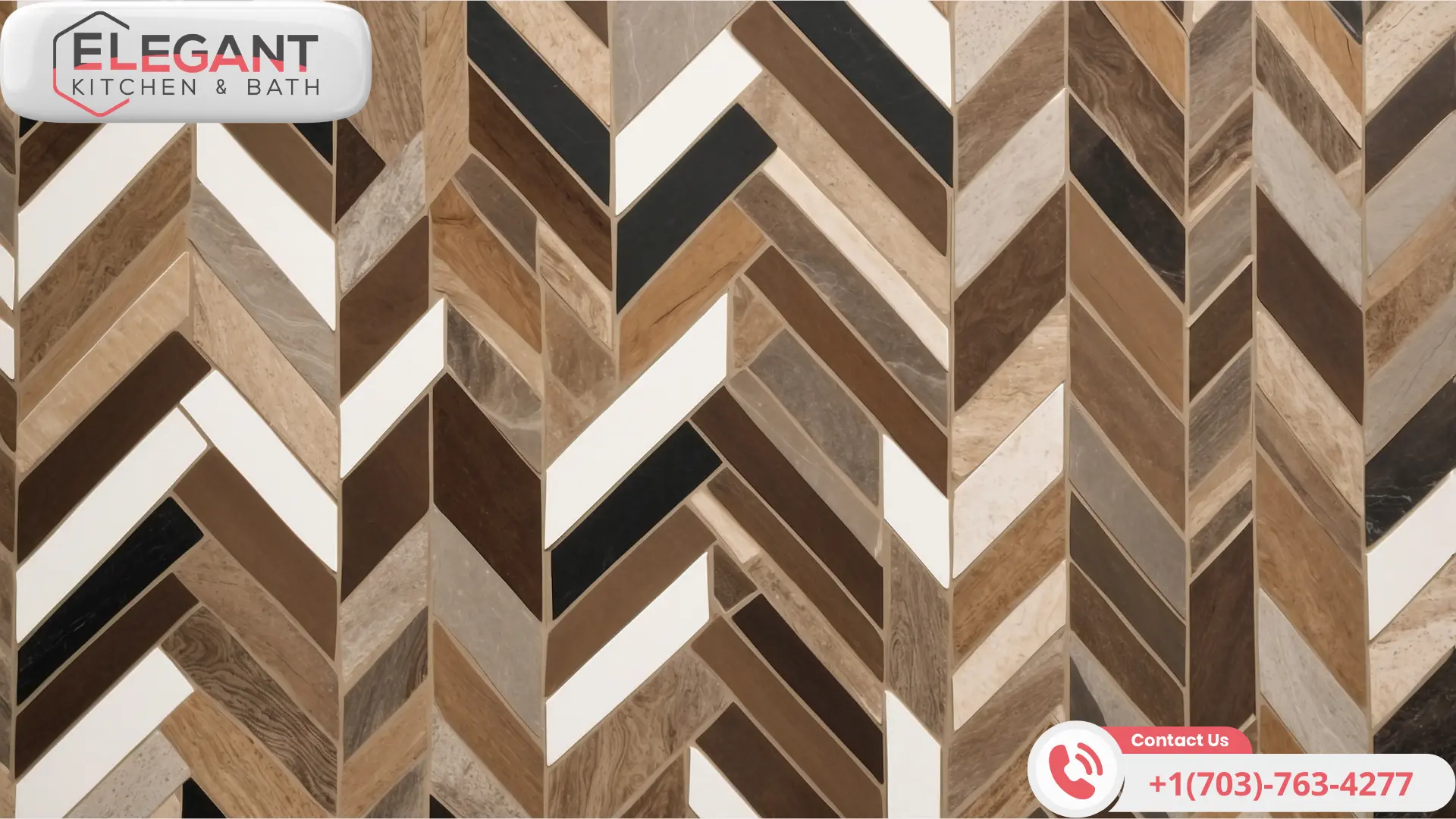 Herringbone-Pattern-Kitchen-Backsplash-Elegant-Kitchen-Virginia