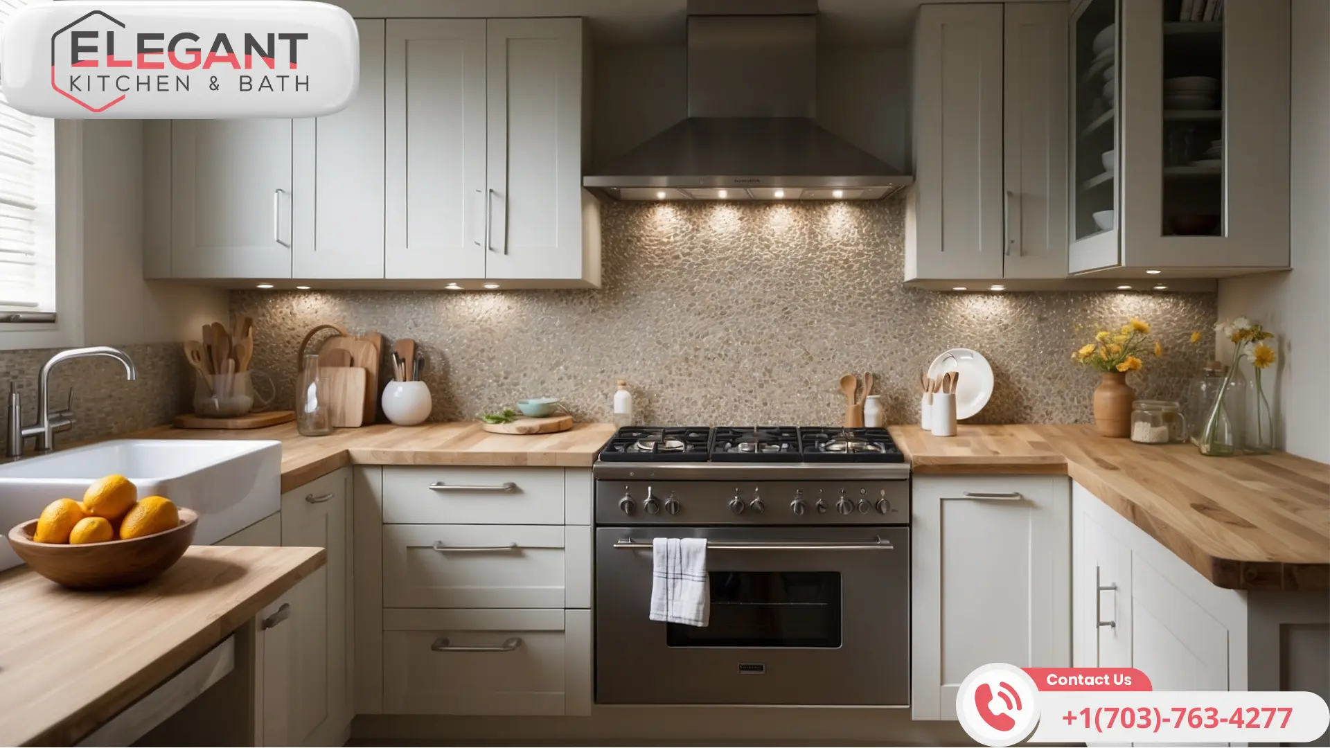 word2| %focuskw%| %page%|%sitename% How-to-Install-Glass-Tile-Backsplash-in-Small-Kitchen-Elegant-Kitchen-and-Bath