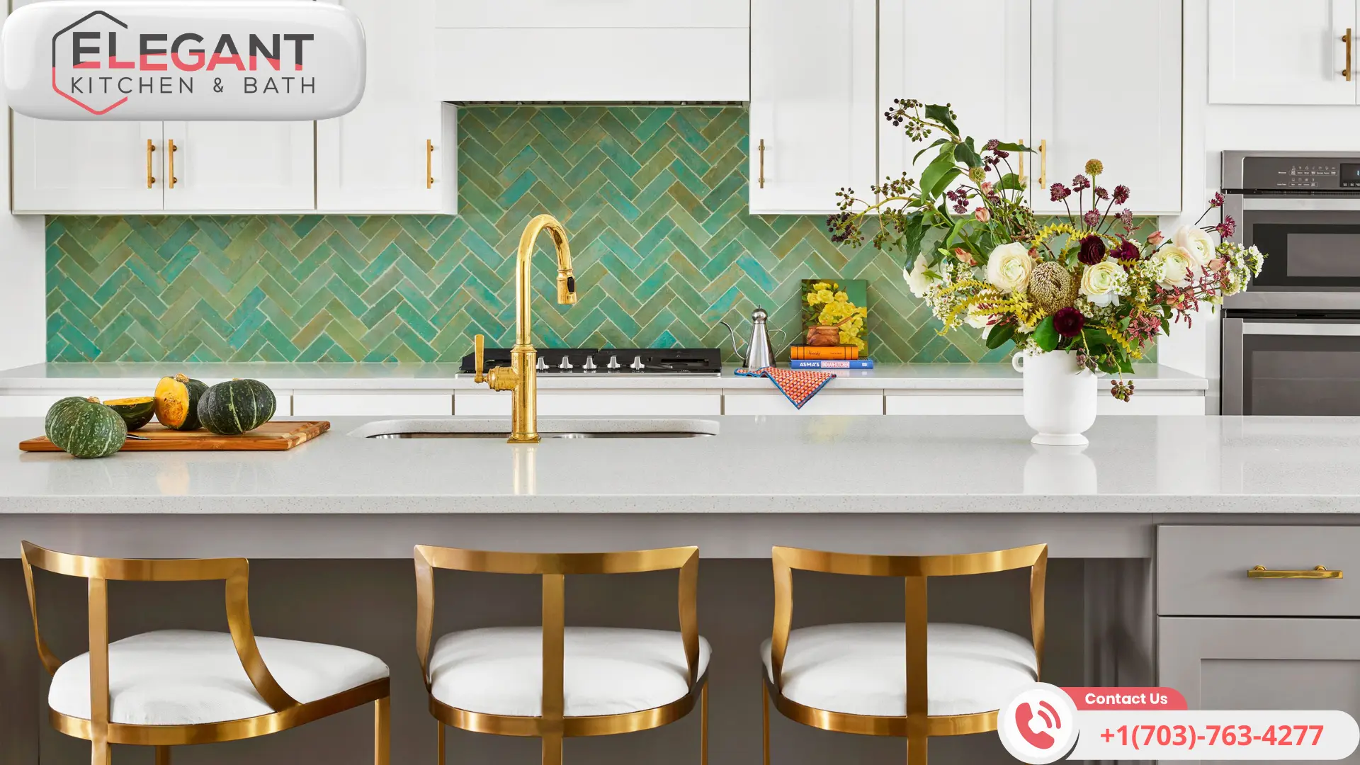 word1| %focuskw%| %page%|%sitename% Combining-Green-Backsplash-with-Waypoint-Cabinets