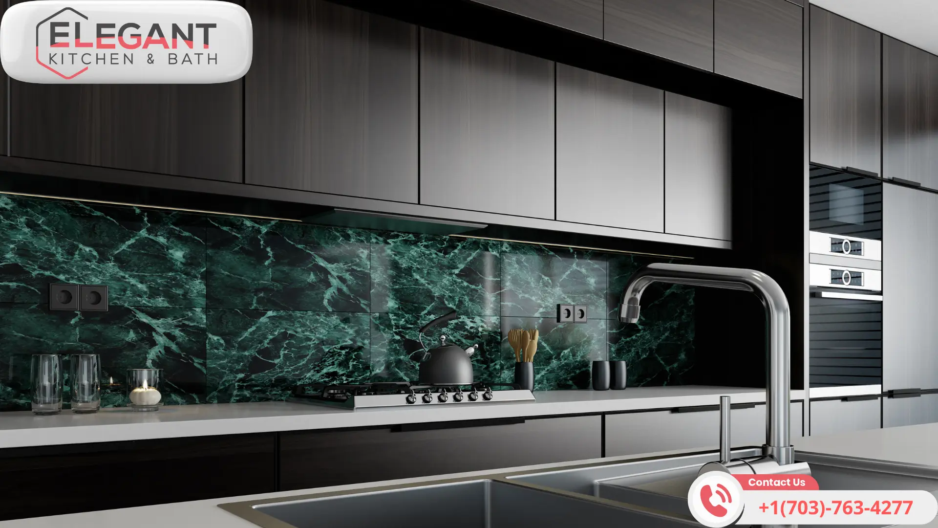 word1| %focuskw%| %page%|%sitename% Marble-Green-Backsplash-with-Waypoint-Cabinets