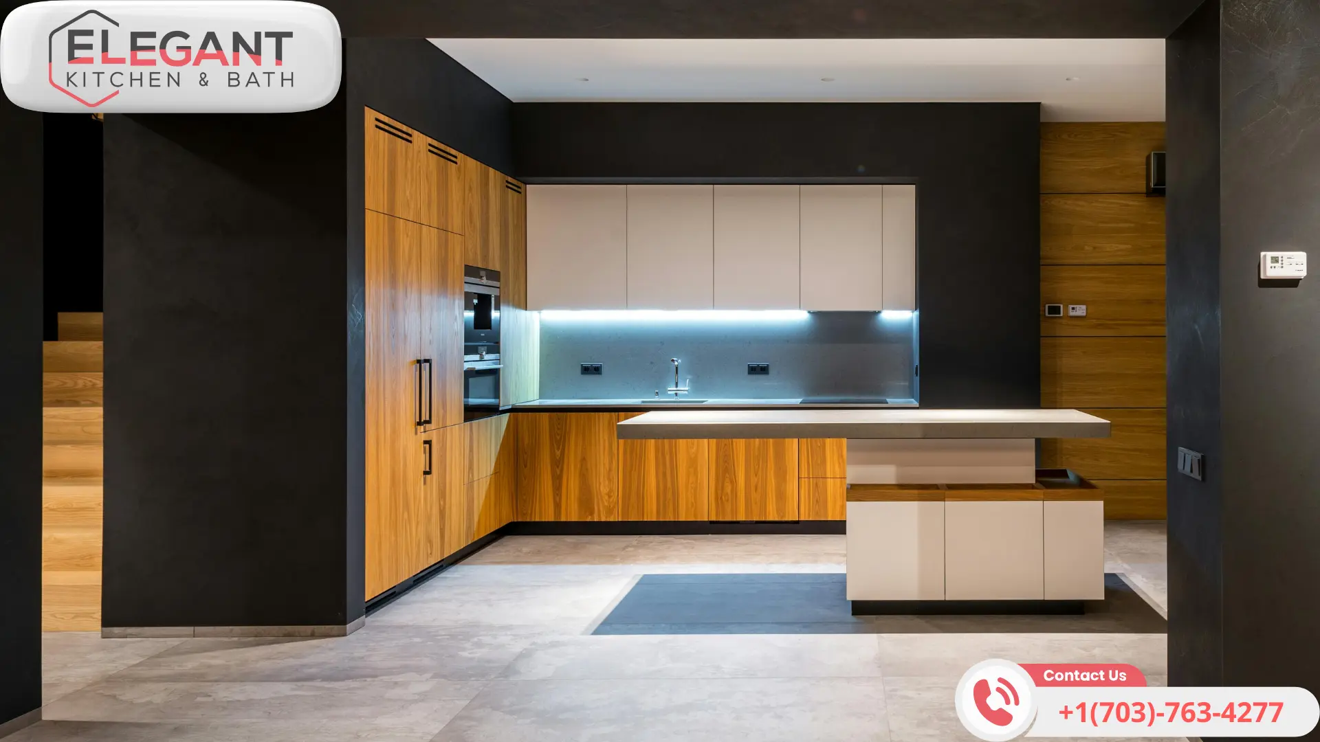 Two-Tone-Frameless-Kitchen-Cabinets