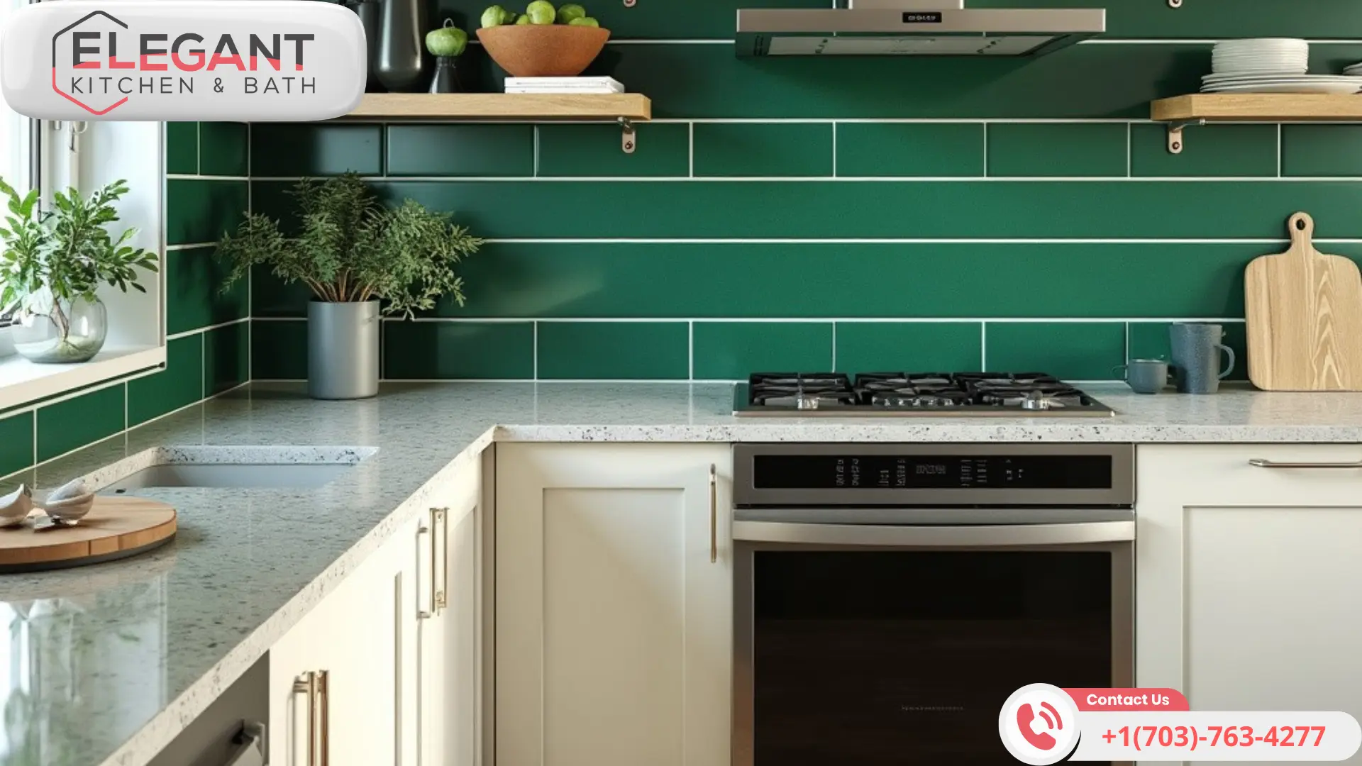 word1| %focuskw%| %page%|%sitename% Waypoint-Cabinets-with-Elegant-Green-Backsplash-Virginia