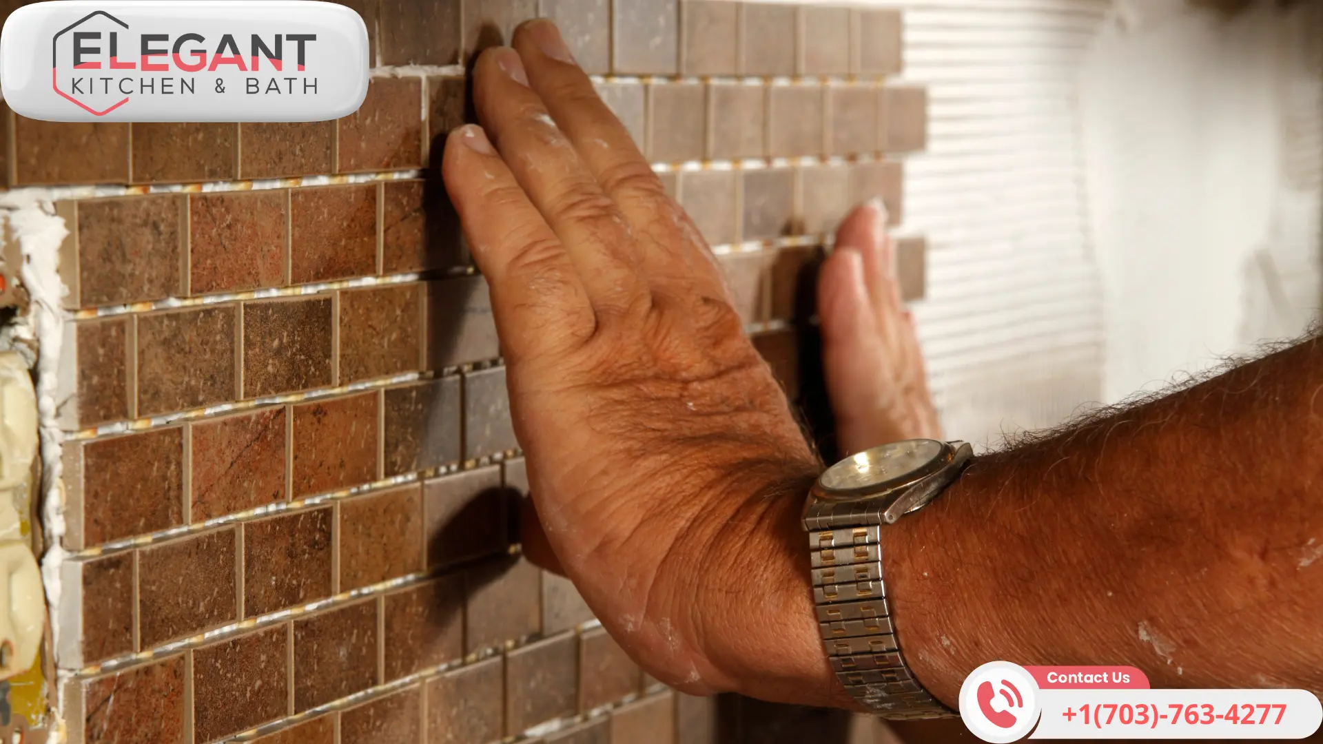 Backsplash-Installation