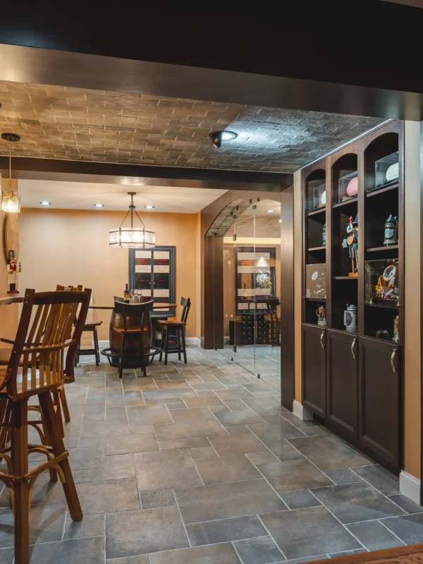 Elegant-Basement-Bar-Centreville-VA-Wine-Cellar