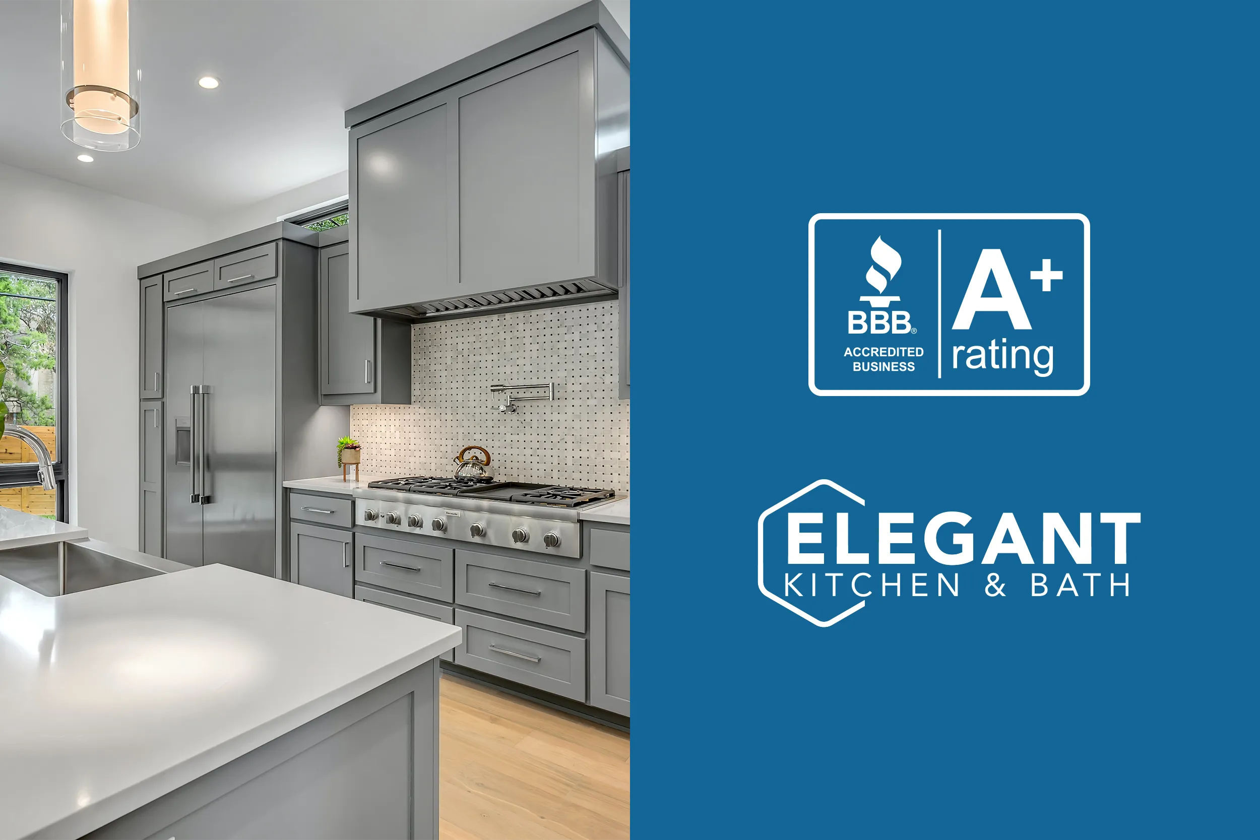 word2| %focuskw%| %page%|%sitename% Proud to announce that Elegant Kitchen and Bath has earned BBB Accredited A+ status!