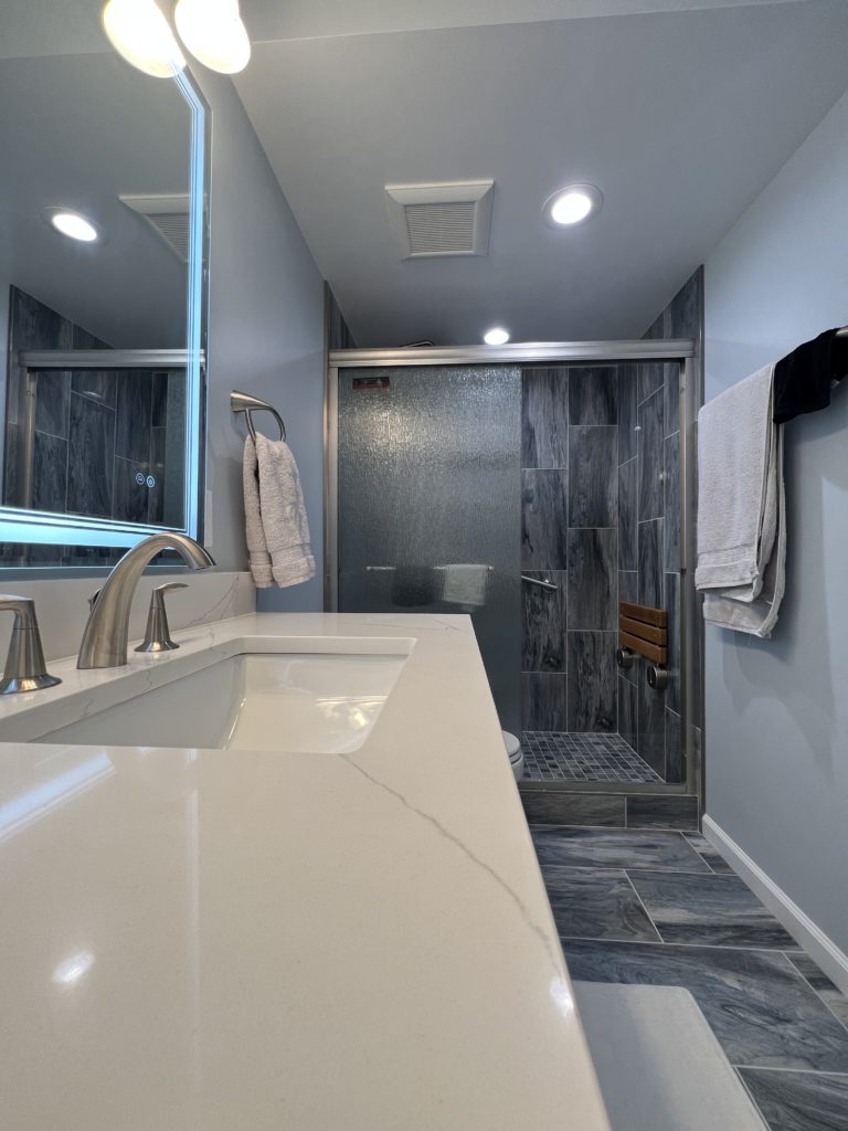 word1 | Elegant Kitchen and Bath | ARLINGTON Bathroom Project 2 |