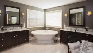 Aesthetic Bathroom Design for McLean Residences
