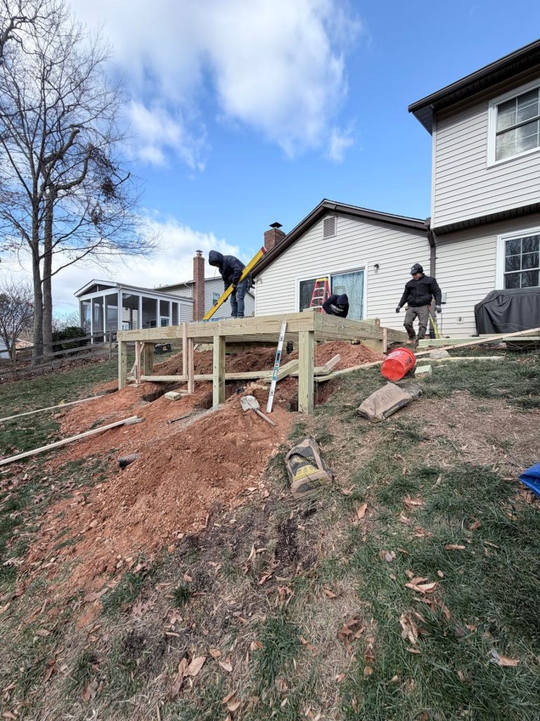 word3 | Elegant Kitchen and Bath | Deck to Covered Screened Porch Home Addition Project in Virginia | home addition project