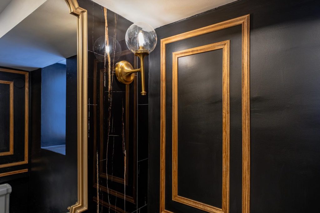 word1 | Elegant Kitchen and Bath | Luxury Powder Room Remodeling Project in Georgetown, DC for Michael Stock |