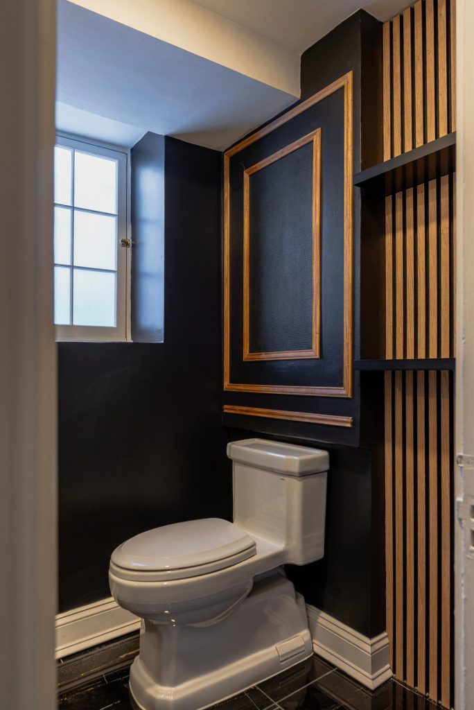 word1 | Elegant Kitchen and Bath | Luxury Powder Room Remodeling Project in Georgetown, DC for Michael Stock |