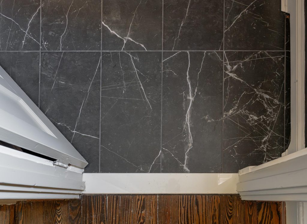 word1 | Elegant Kitchen and Bath | Luxury Powder Room Remodeling Project in Georgetown, DC for Michael Stock |